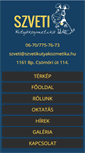 Mobile Screenshot of kutyakozmetikustanfolyam.hu